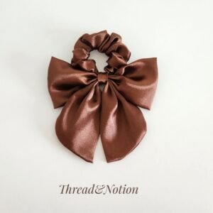Mocha Scarf Scrunchie